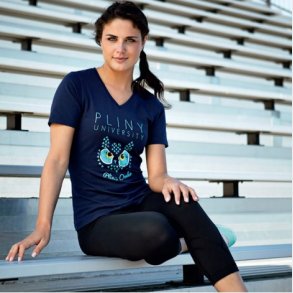 Kawartha T-shirt med V-hals - Dame