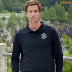 Oakville lang�rmet polo - Bomuld